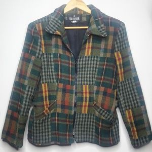 Vintage JL Colebrook Plaid Jacket